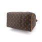 Louis Vuitton Monogram Speedy 30 HandBag Brown Gold Hardware