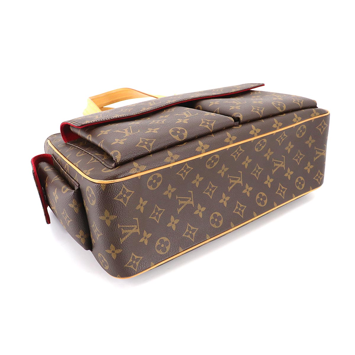 Louis Vuitton Multipli Cite Monogram Canvas Shoulder Bag Brown