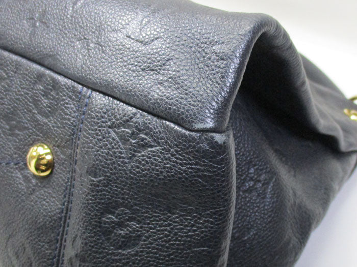 Louis Vuitton Artsy MM Hobo Implant Infini Black