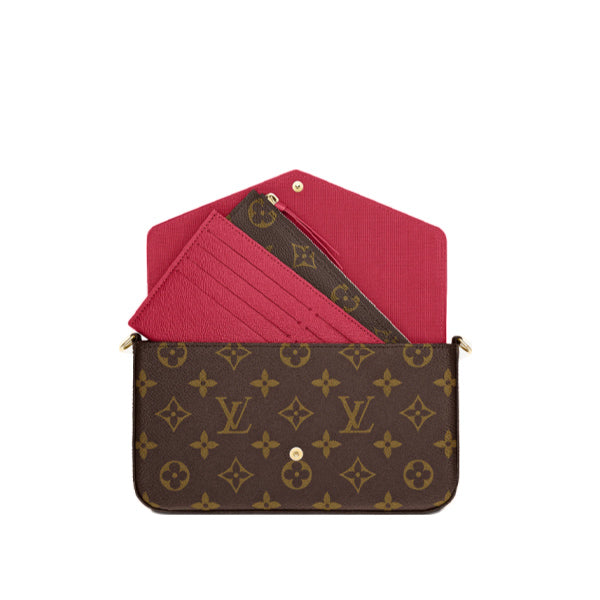 Louis Vuitton Pochette Felicie Monogram Mini Bag Clutch Bag Shoulder Bag