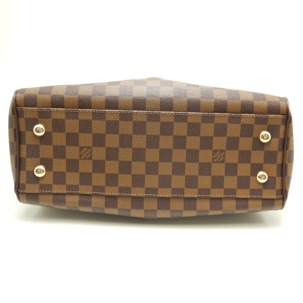 Louis Vuitton Damier Trevi PM Ebene 2WAY Bag Brown