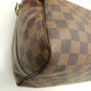 Louis Vuitton Damier Speedy Bandouliere 30 Ebene Boston Bag Brown