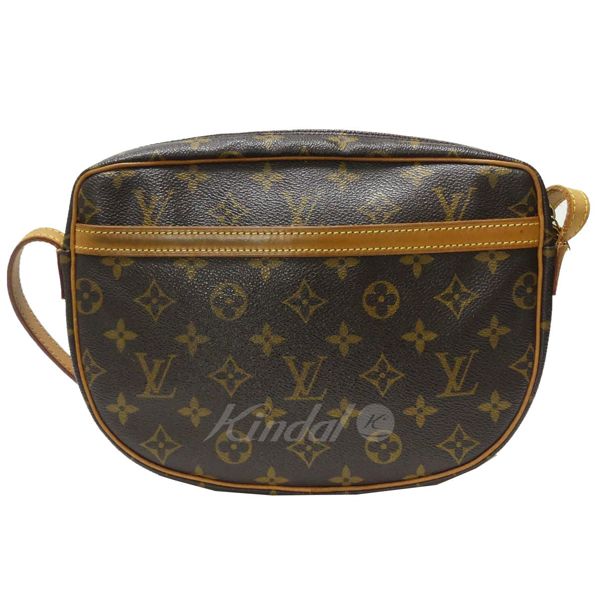 Louis Vuitton Monogram Genefille 27 Shoulder Bag Brown