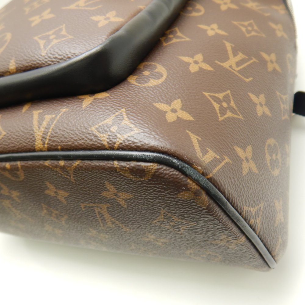 Louis Vuitton Monogram Macassar Josh NV Brown Backpack