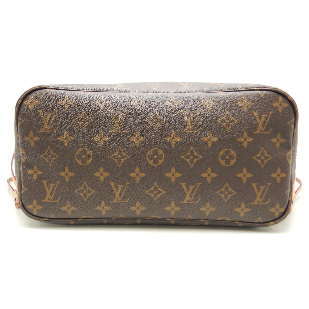Louis Vuitton Monogram Neverfull MM Beige Tote Bag