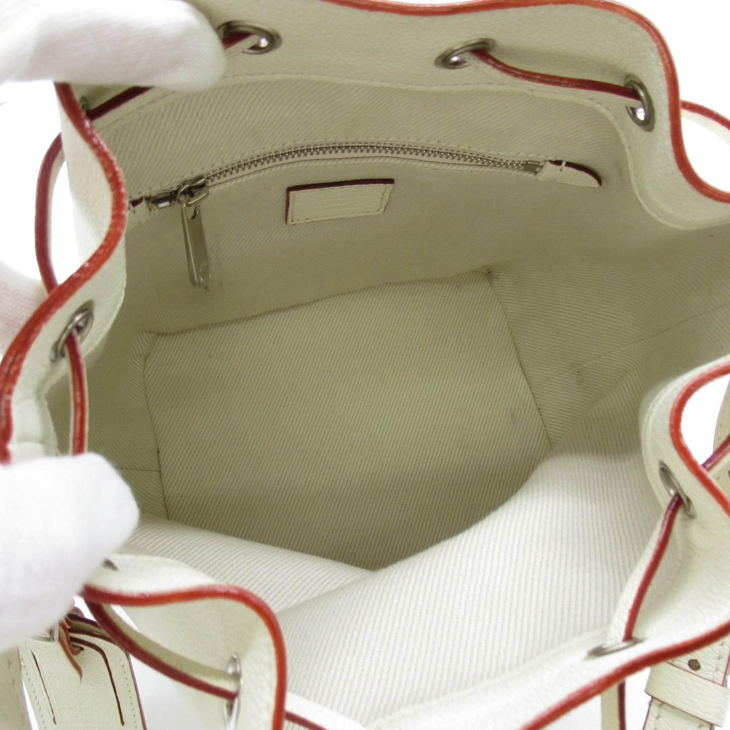 Louis Vuitton Noe BB Shoulder Bag Leather Suhari White