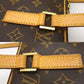 Louis Vuitton Monogram Cite GM Brown Shoulder Bag