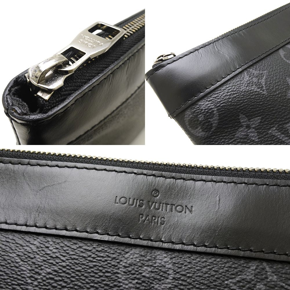 Louis Vuitton Monogram Eclipse Pochette Clutch Second Bag