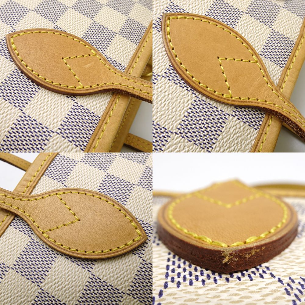 Louis Vuitton Damier Azur Neverfull PM Tote Bag