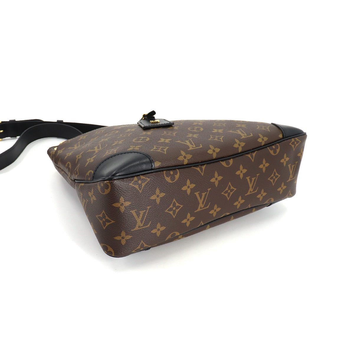 Louis Vuitton Monogram Odeon NM MM Shoulder Bag Brown Noir