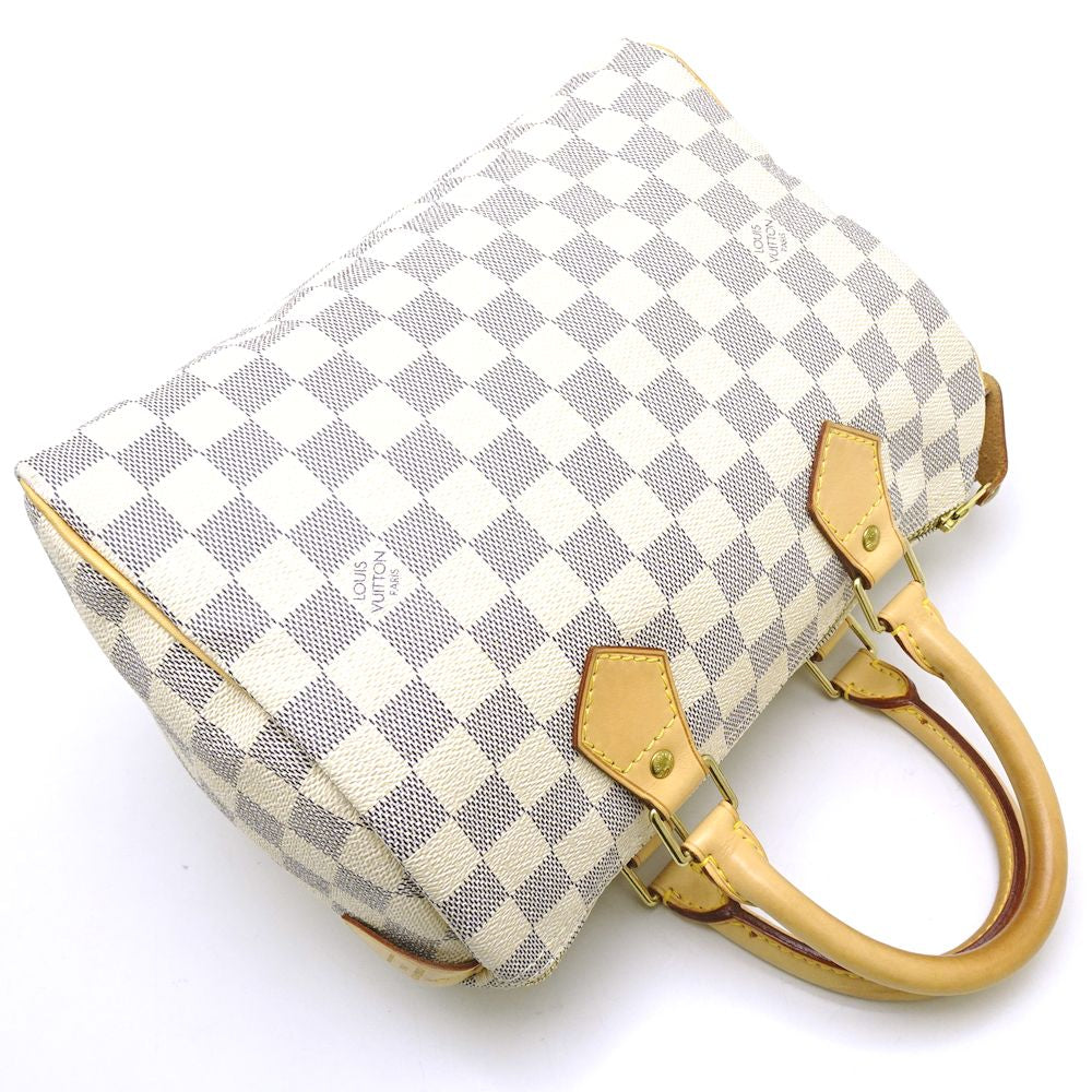 Louis Vuitton Damier Azur Speedy 25 Boston Bag