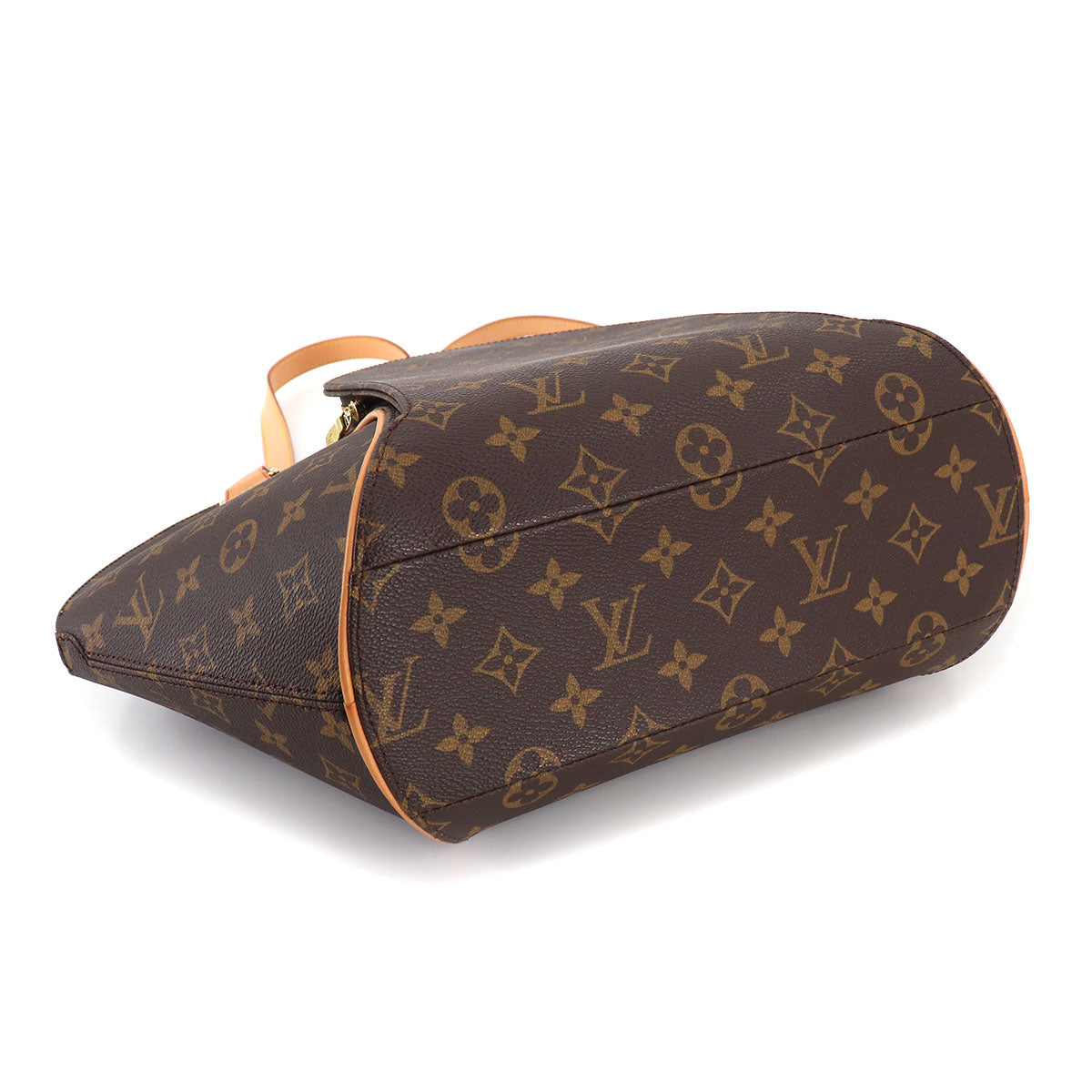 Louis Vuitton Monogram Ellipse Shopping Shoulder Bag Brown