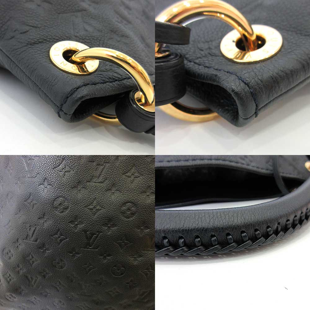 Louis Vuitton Artsy MM Hobo Empreinte Noir Black