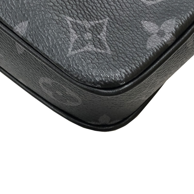 Louis Vuitton Monogram Eclipse Pochette Volga Virgil Abloh Clutch Bag