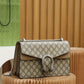 GC400249 shoulder bag Leather grey