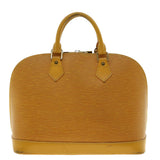 LOUIS VUITTON Epi Alma Hand Bag Tassili Yellow M52149 LV Auth 40263