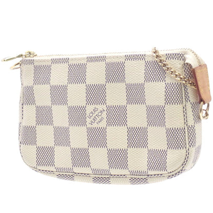 Louis Vuitton Damier Azur Canvas Mini Pochette Accessoires Shoulder Bag