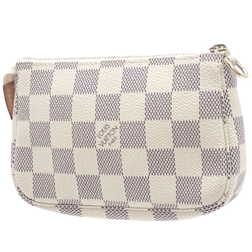 Louis Vuitton Damier Azur Canvas Mini Pochette Accessoires Shoulder Bag
