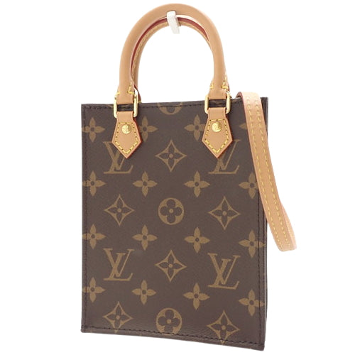 Louis Vuitton Monogram Petite Sac Plat Handbag