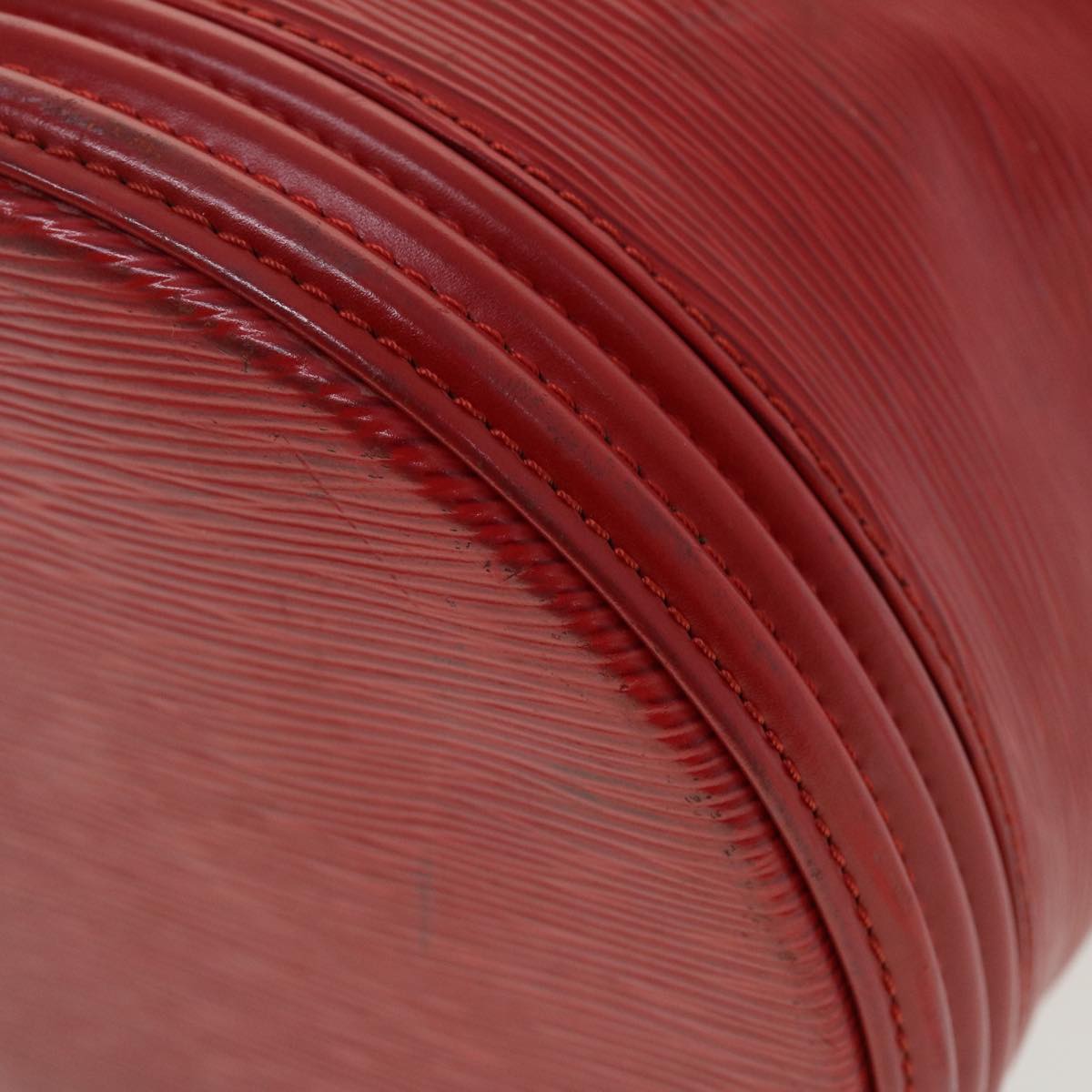 LOUIS VUITTON Epi Cannes Hand Bag Red M48037 LV Auth 40859