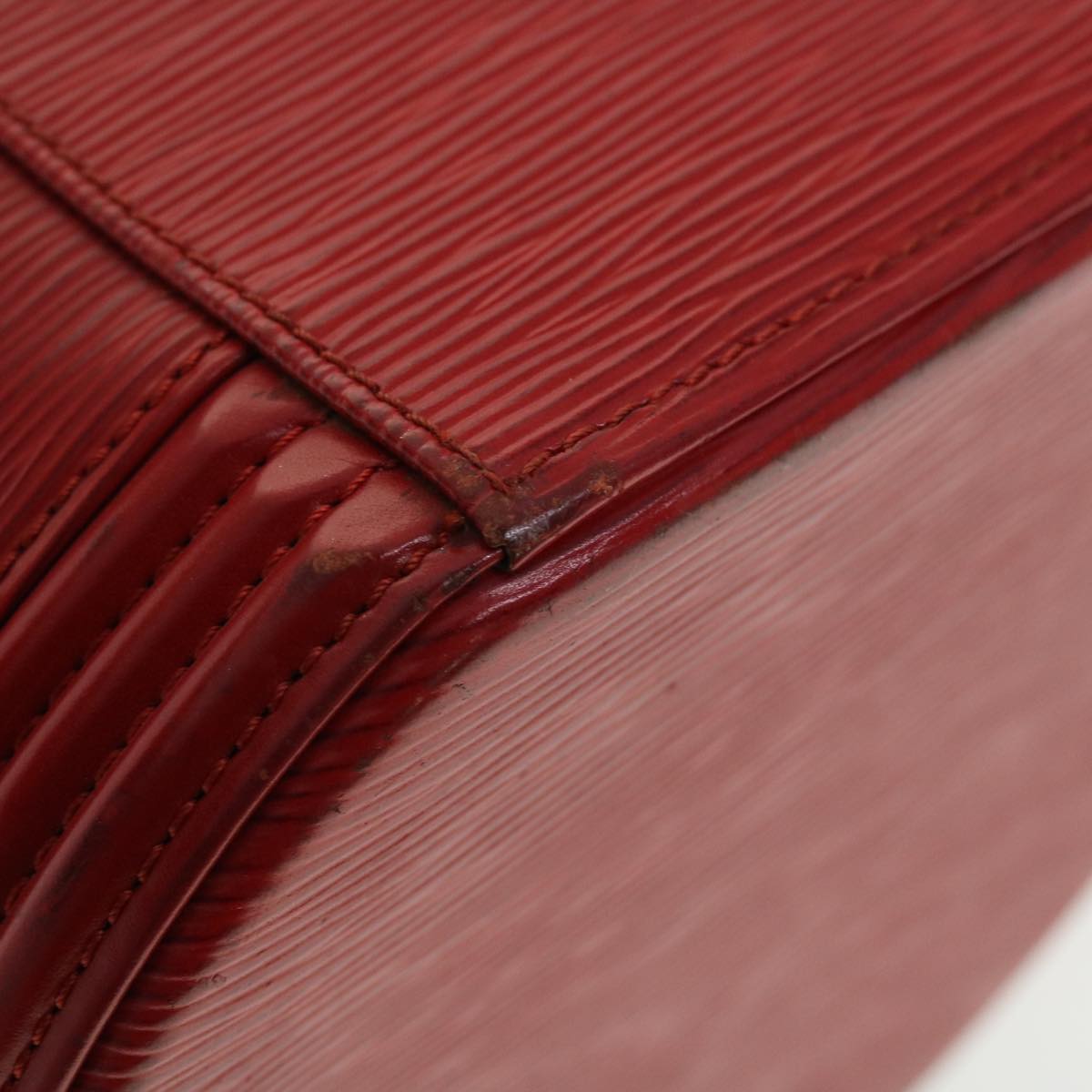 LOUIS VUITTON Epi Cannes Hand Bag Red M48037 LV Auth 40859