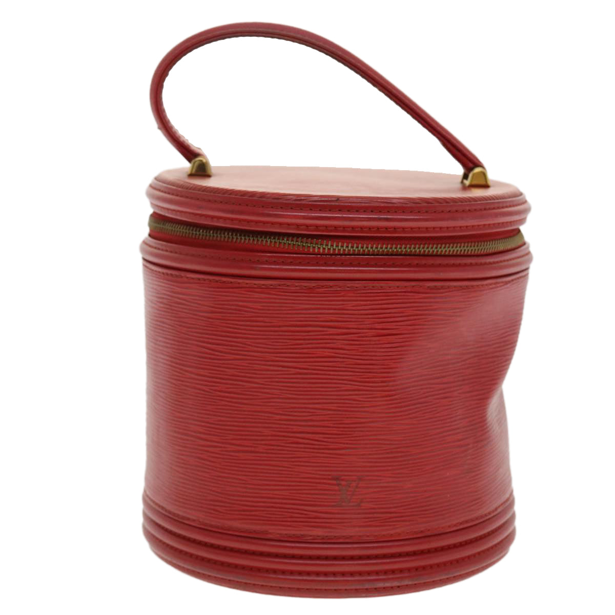LOUIS VUITTON Epi Cannes Hand Bag Red M48037 LV Auth 40859