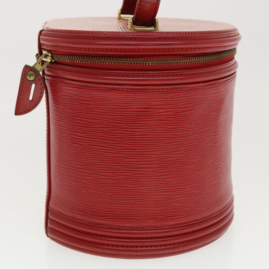 LOUIS VUITTON Epi Cannes Hand Bag Red M48037 LV Auth 40859