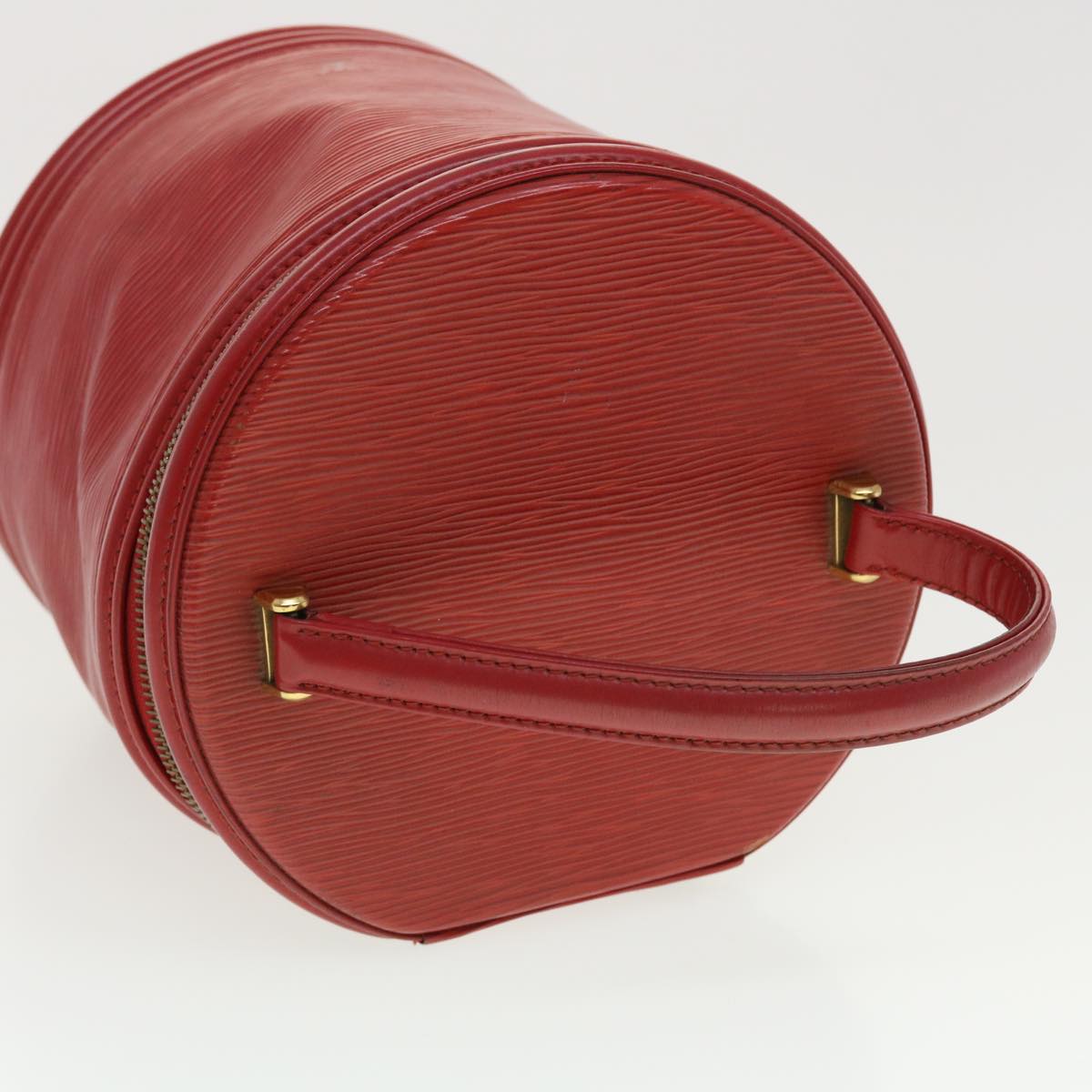 LOUIS VUITTON Epi Cannes Hand Bag Red M48037 LV Auth 40859