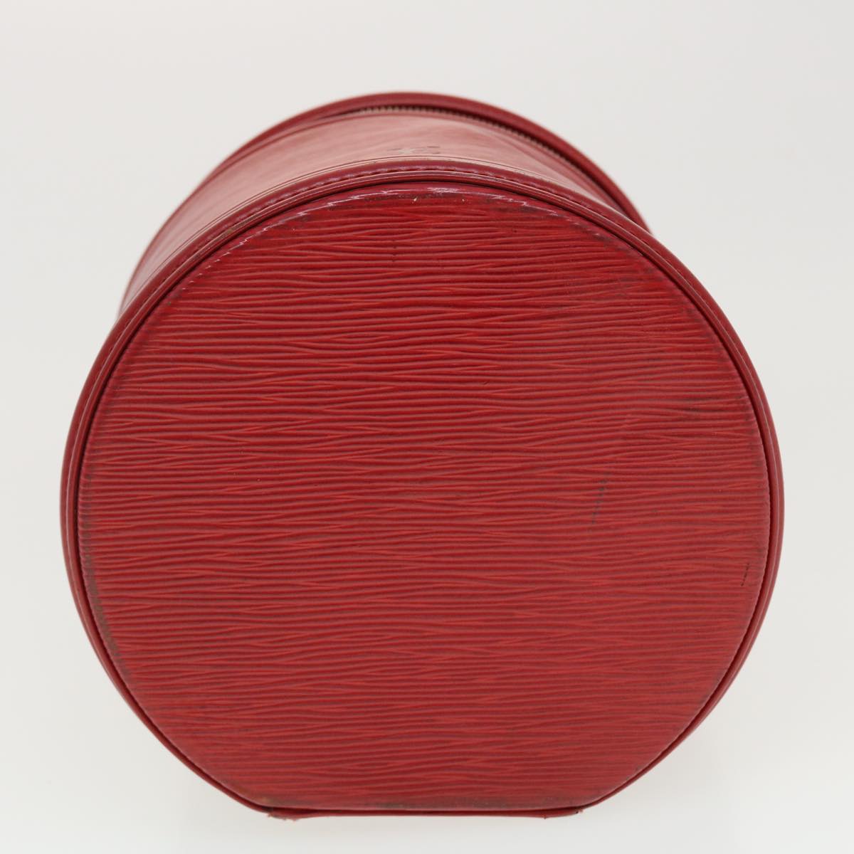 LOUIS VUITTON Epi Cannes Hand Bag Red M48037 LV Auth 40859