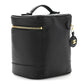 Amelia Caviar Vanity Cosmetic Case Black