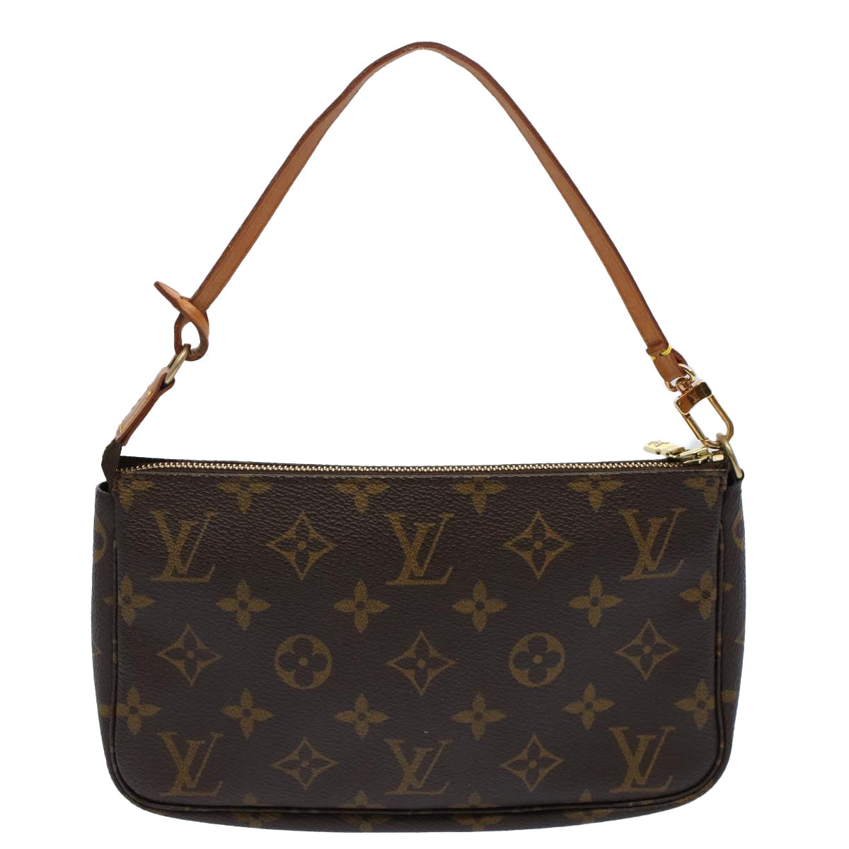 Louis Vuitton Pochette Accessoire  Canvas Clutch Bag