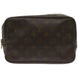 Louis Vuitton Trousse De Toilette  Canvas Clutch Bag