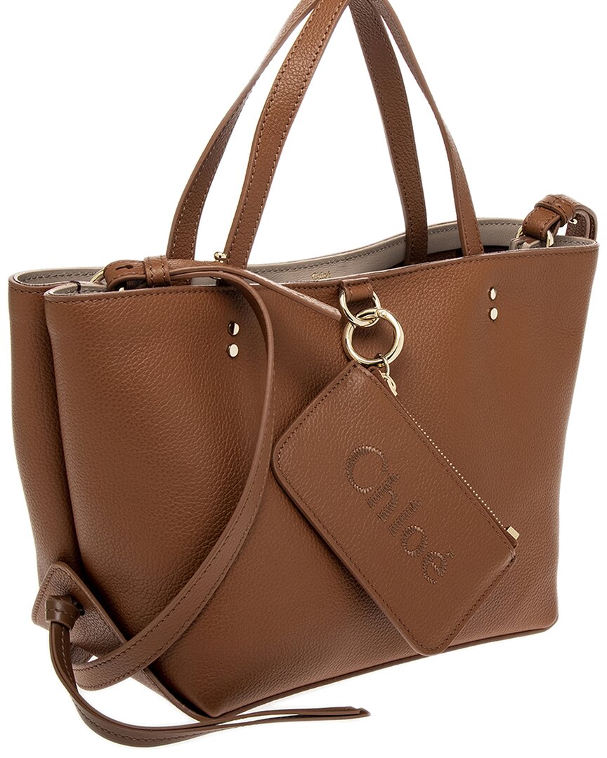 CHL - CC o? Sense Small East West Leather Tote