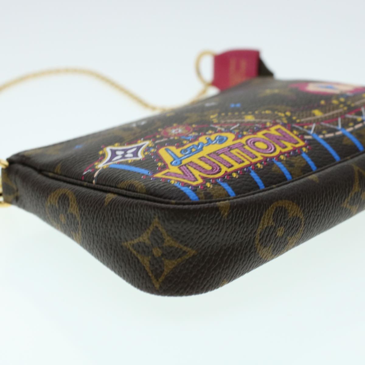LOUIS VUITTON Vivienne Mini Pochette Accessoires Pouch M69752 LV Auth 41047A