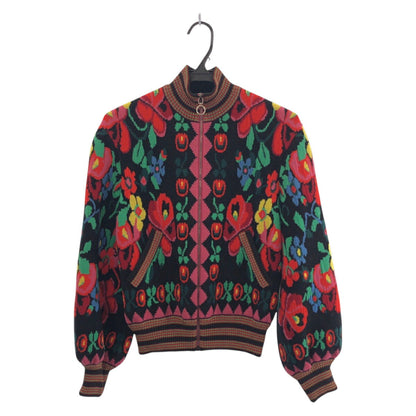 Gucci Floral Wool/Rayon Jacket