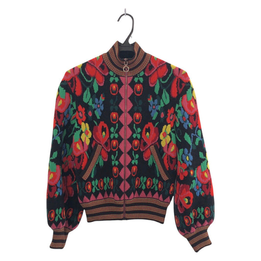 Gucci Floral Wool/Rayon Jacket