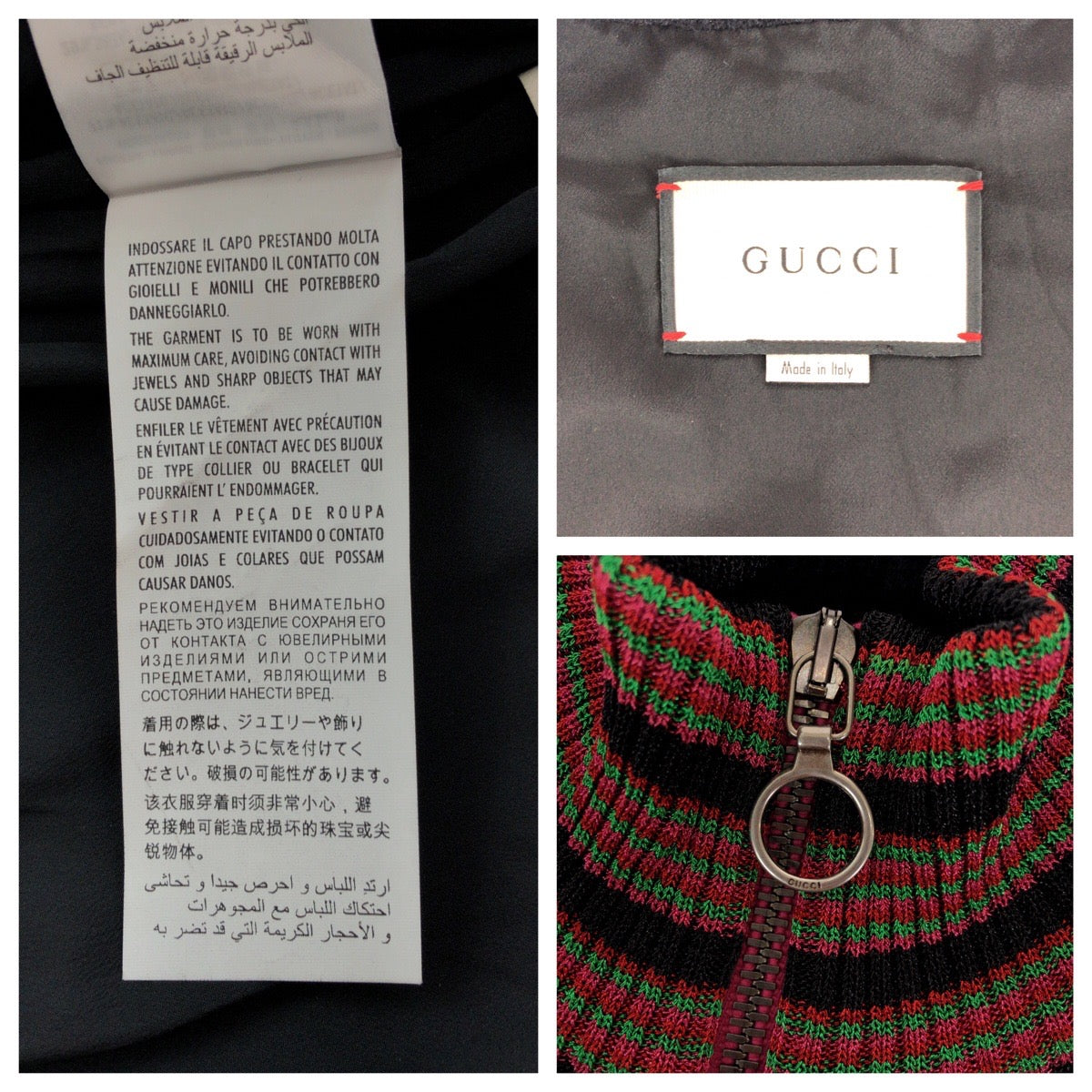 Gucci Floral Wool/Rayon Jacket