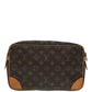 Louis Vuitton Compiegne 28  Canvas Clutch Bag