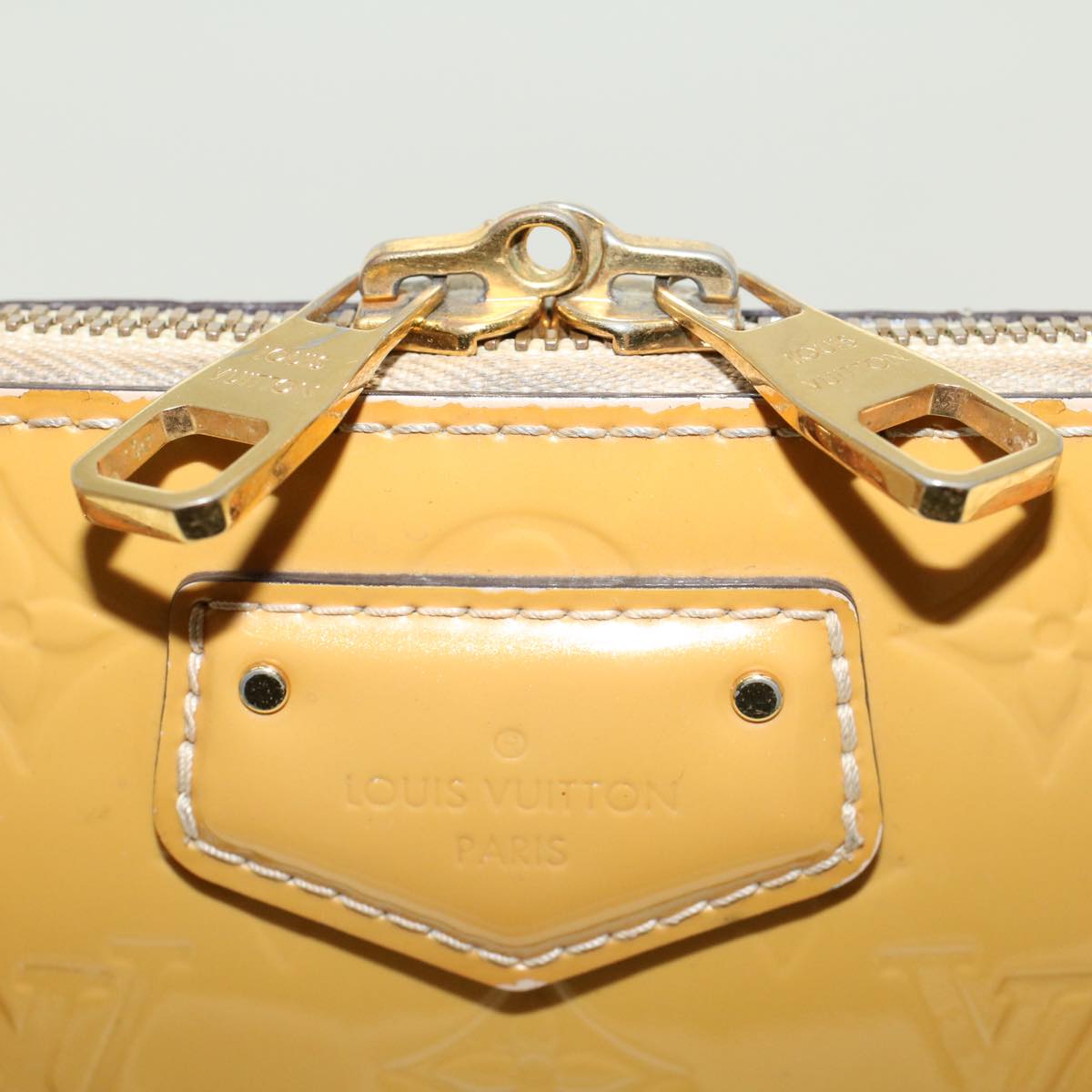 LOUIS VUITTON Vernis Montebello PM Hand Bag 2way Dunne M90167 LV Auth 41645