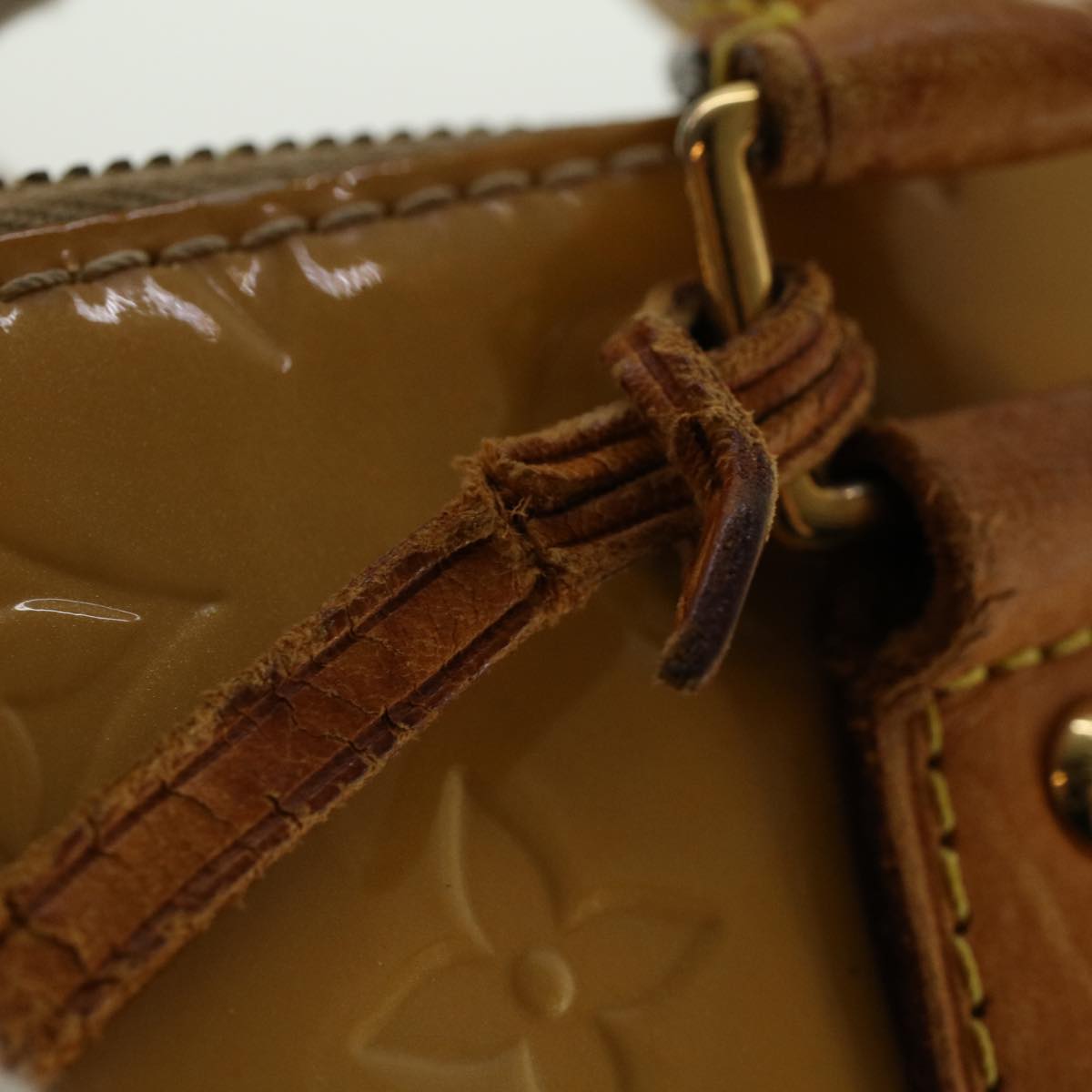 LOUIS VUITTON Vernis Montebello PM Hand Bag 2way Dunne M90167 LV Auth 41645