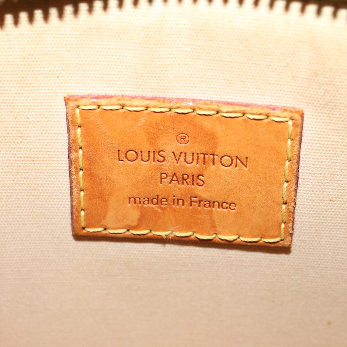 LOUIS VUITTON Vernis Montebello PM Hand Bag 2way Dunne M90167 LV Auth 41645