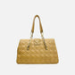 DIOR Lock Flap Beige Cannage Satchel
