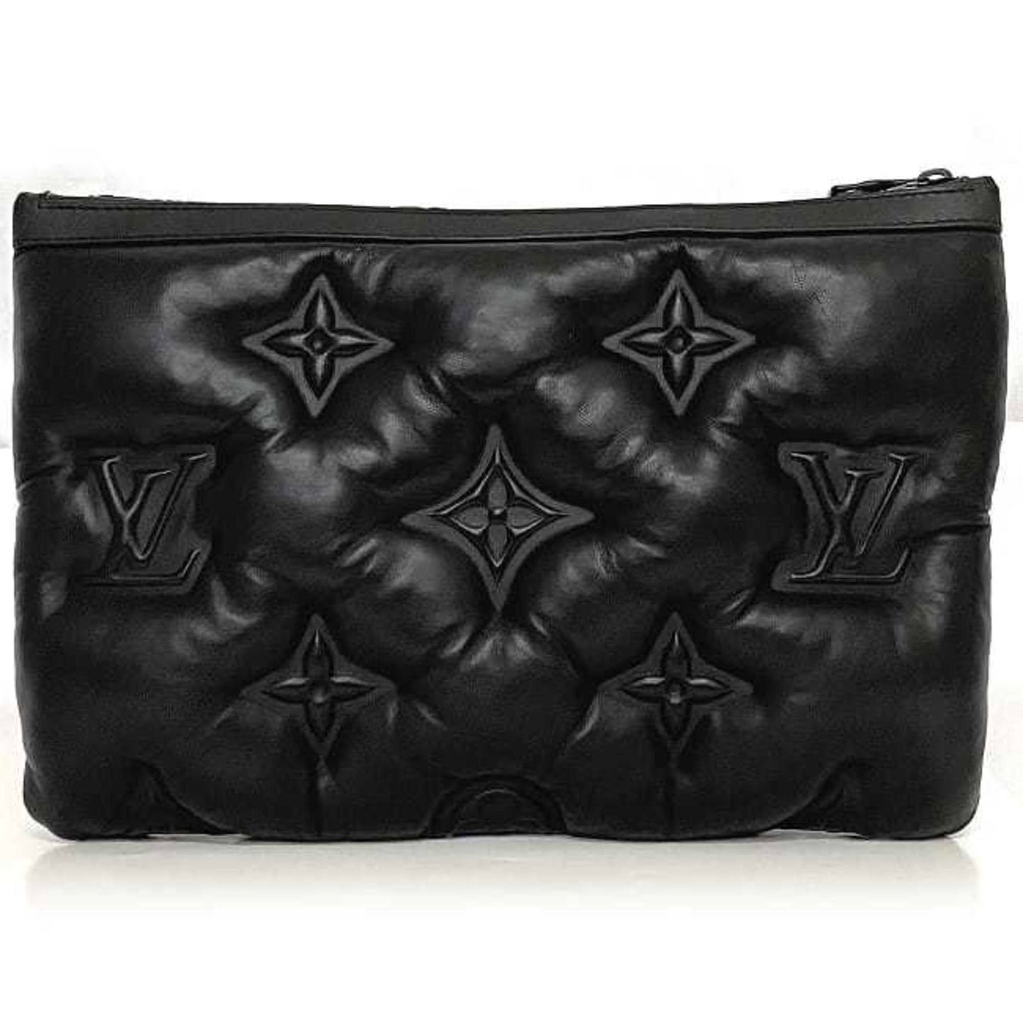 Louis Vuitton Pochette A4  Leather Clutch Bag