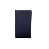 LOUIS VUITTON   Black Taiga Leather Vertical Bifold Long Wallet