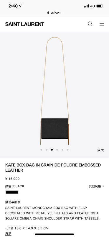 Amelia - YSL Bag - 3720