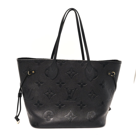 Louis Vuitton Empreinte Monogram Giant Neverfull MM Black