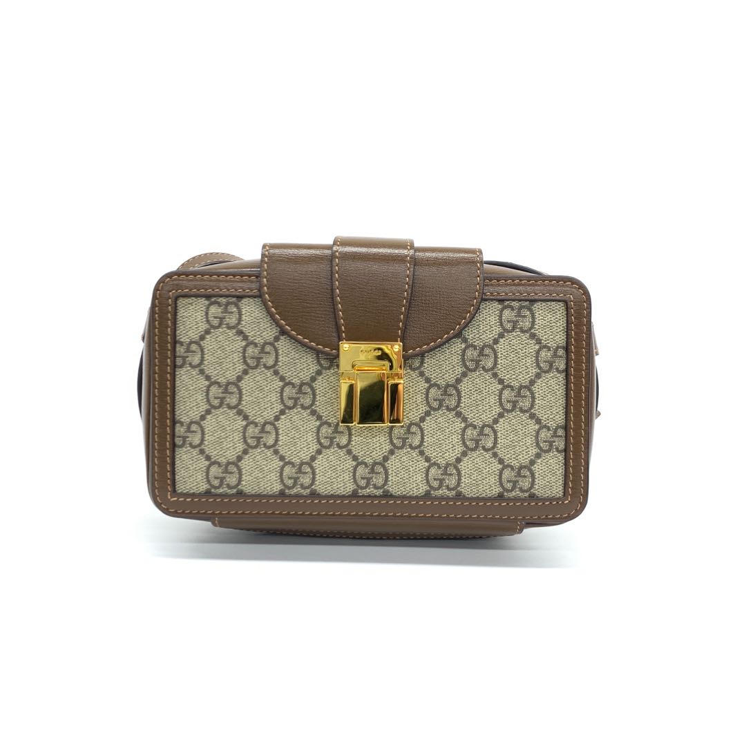 Gucci GG Supreme PVC Shoulder Bag