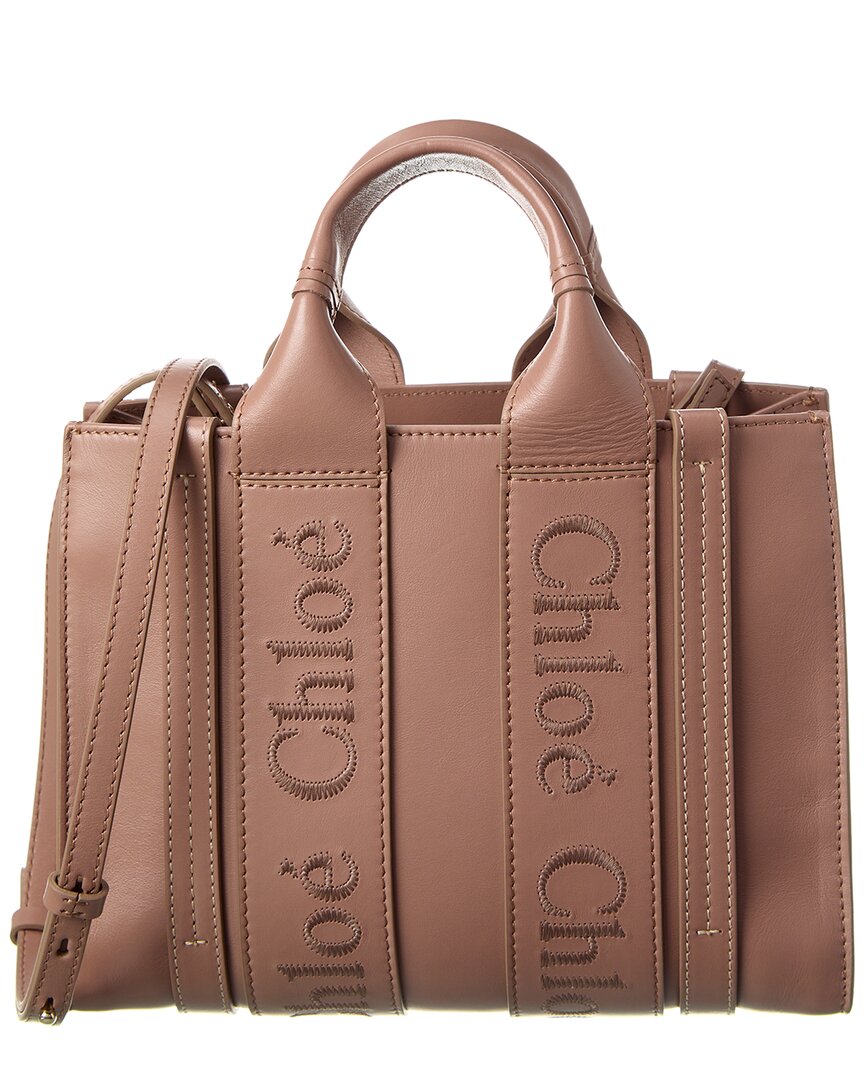 CHL - CC o? Woody Small Leather Tote