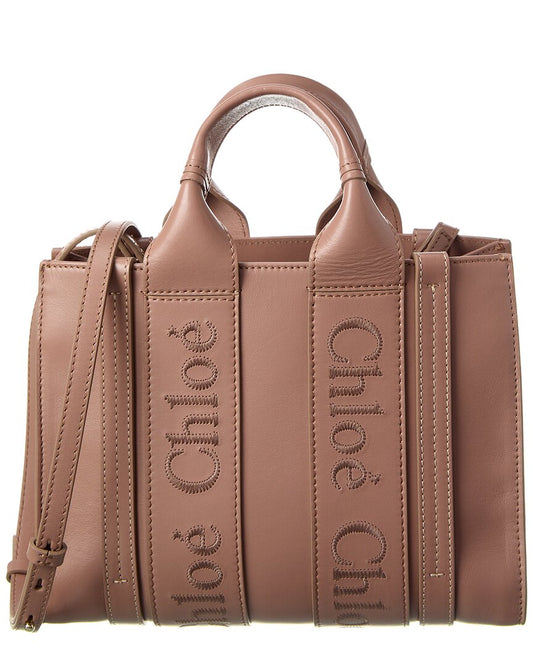 CHL - CC o? Woody Small Leather Tote