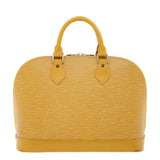 LOUIS VUITTON Epi Alma Hand Bag Tassili Yellow M52149 LV Auth 42303